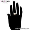 15458 xuping 18k bañado en oro moda funky imitación elegante perla anillo para damas